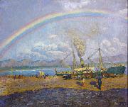 Dario de Regoyos The Rainbow (nn02) France oil painting reproduction
